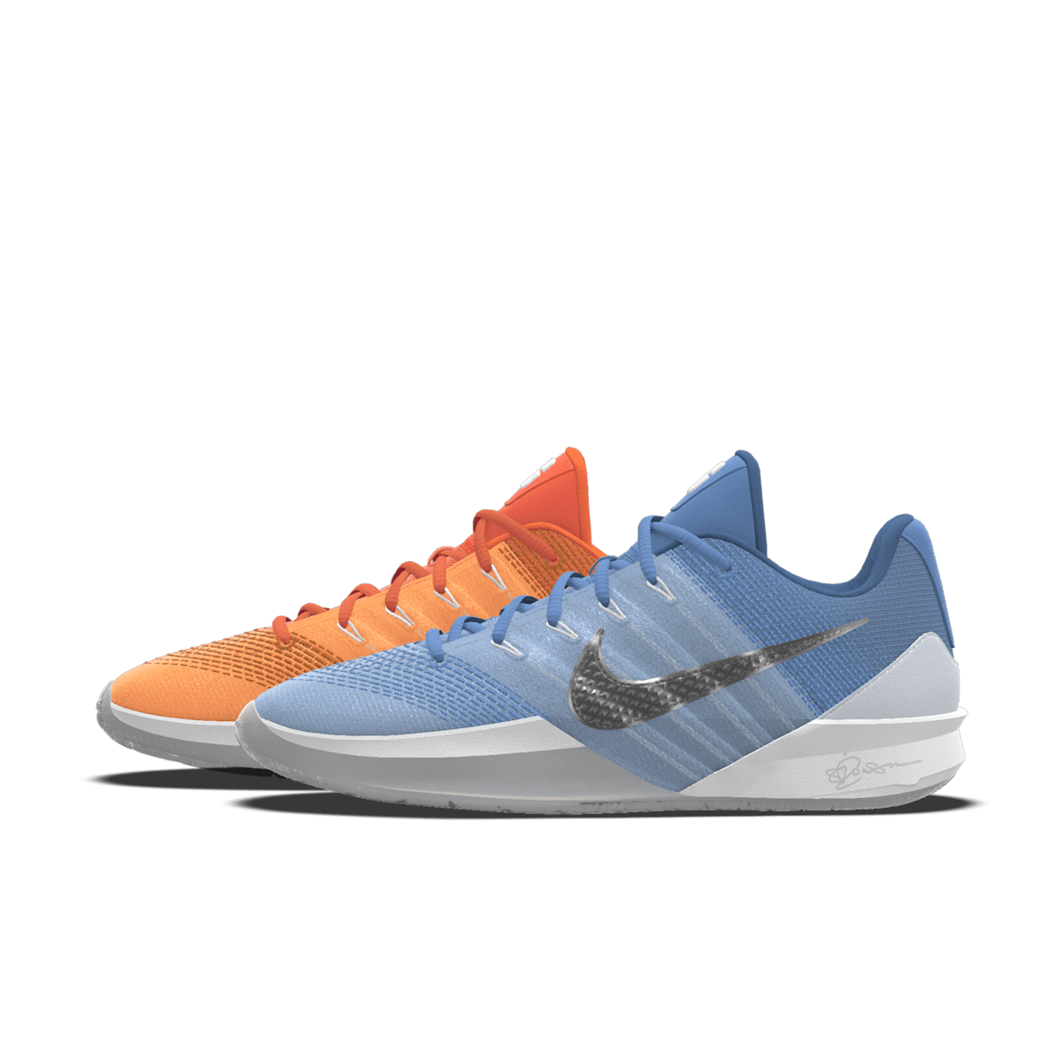 NIKE公式】 バスケットシューズ ブルー（青）【ナイキ公式通販】